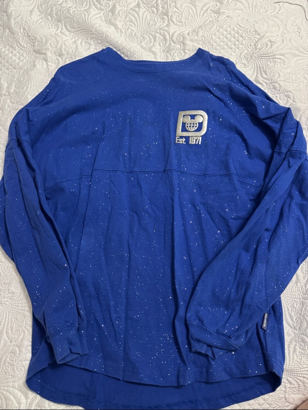 Blue with Glitter Disney World Spirit Jersey